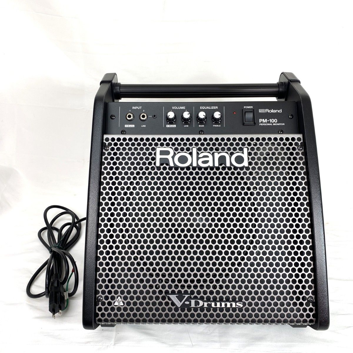 ROLAND ローランド PM-100 パーソナルモニター V-Drums 電源ケーブル付