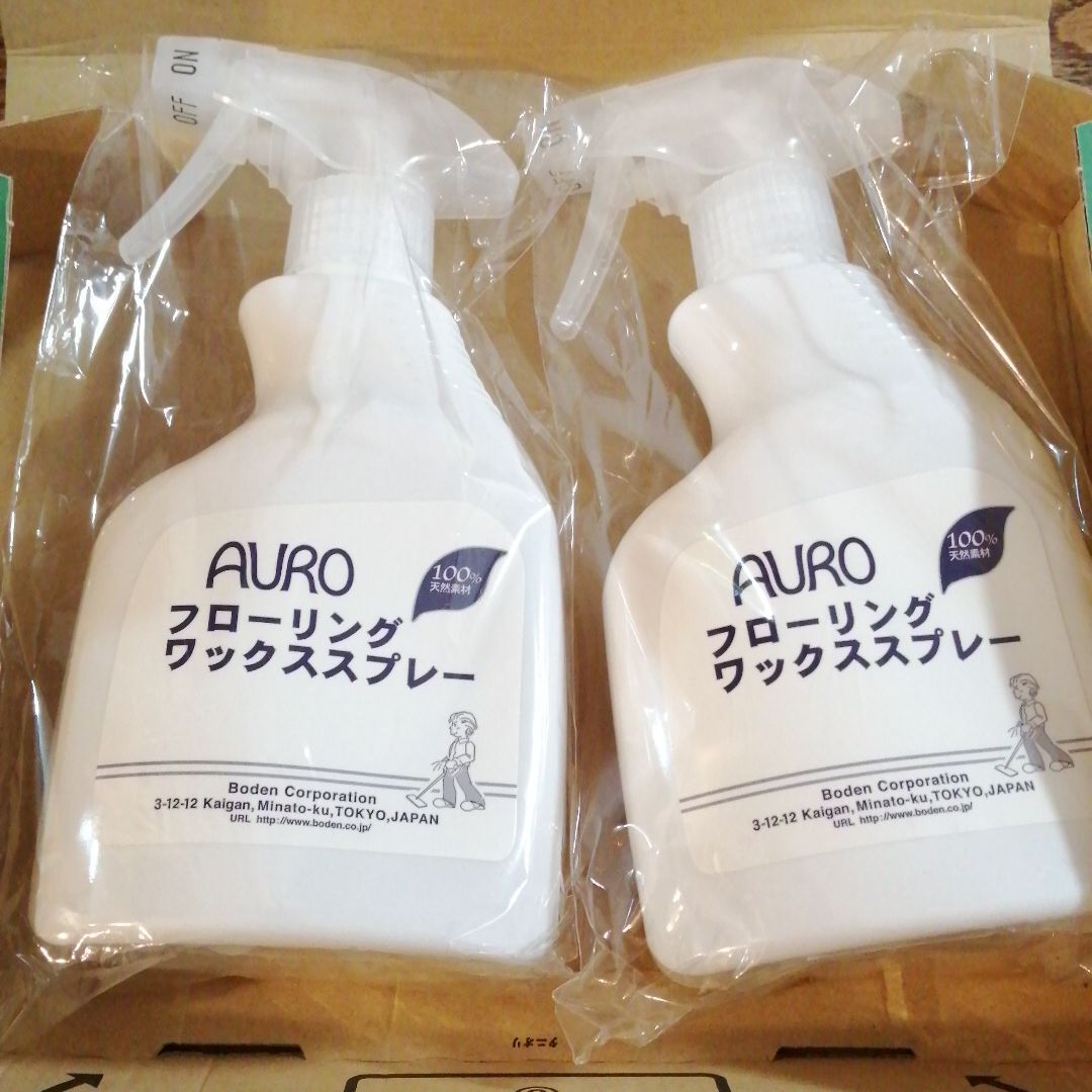 【激安セール】 AURO　詰め替え　床掃除　ワックス掛け　レフィル　パック　350ml　スプレー　アウロ
