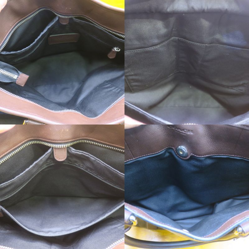 COACH コーチ ビジネスバッグ ブラック 肩掛け 2wayバッグ 斜め掛け