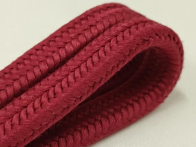 平和屋着物●極上　有職組紐道明　帯締め　冠組　葡萄色　宮内庁御用　国立博物館御用　東京芸術大学御用　逸品　AABB3730ay 平和屋着物○極上 有職組紐道明 帯締め 冠組 葡萄色 宮内庁御用 国立