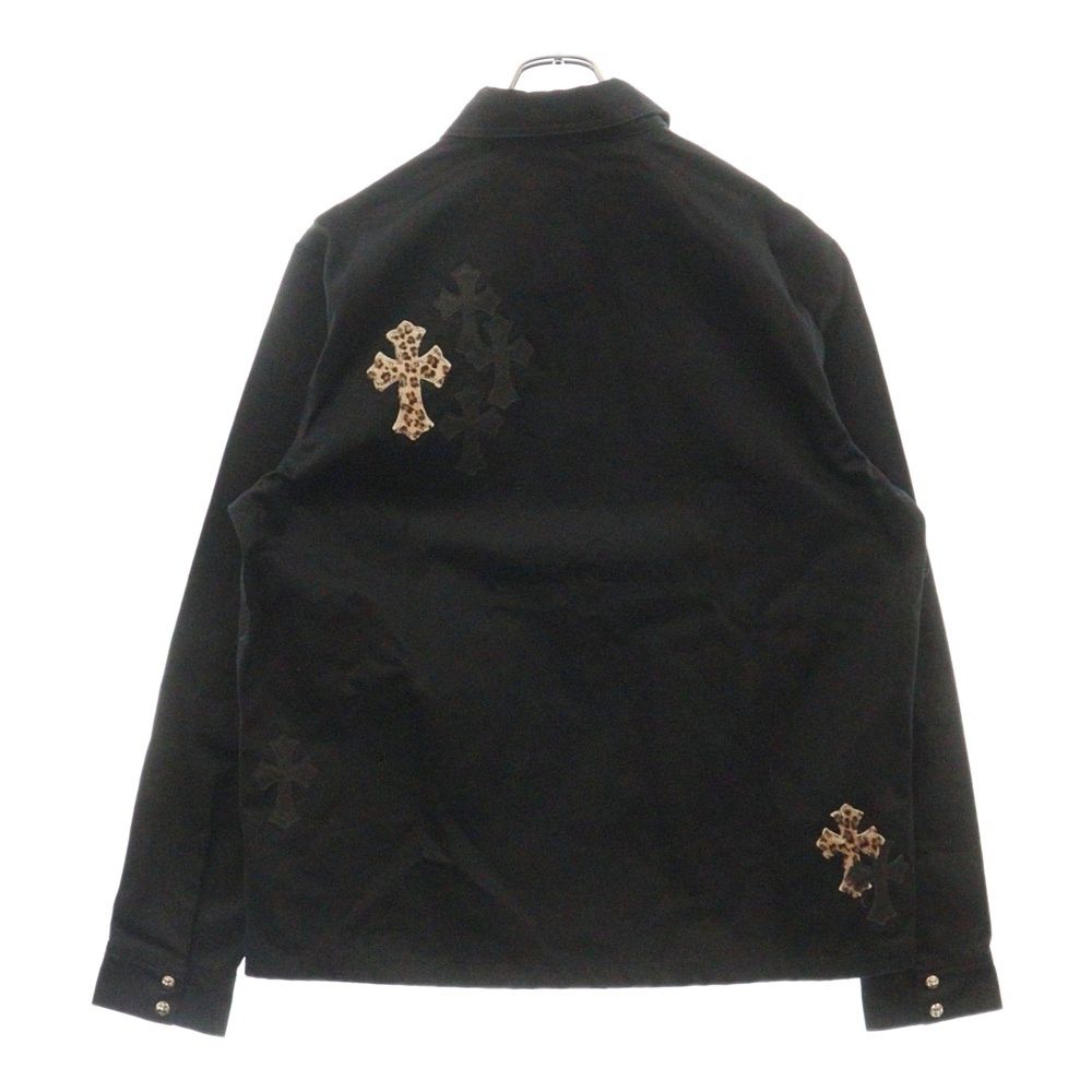 クロムハーツ ワークドッグ クロスボールボタンジャケット 黒 ブラック JPタグ CHROME HEARTS クロムハーツジャケット WORK DOG ワークドッグ