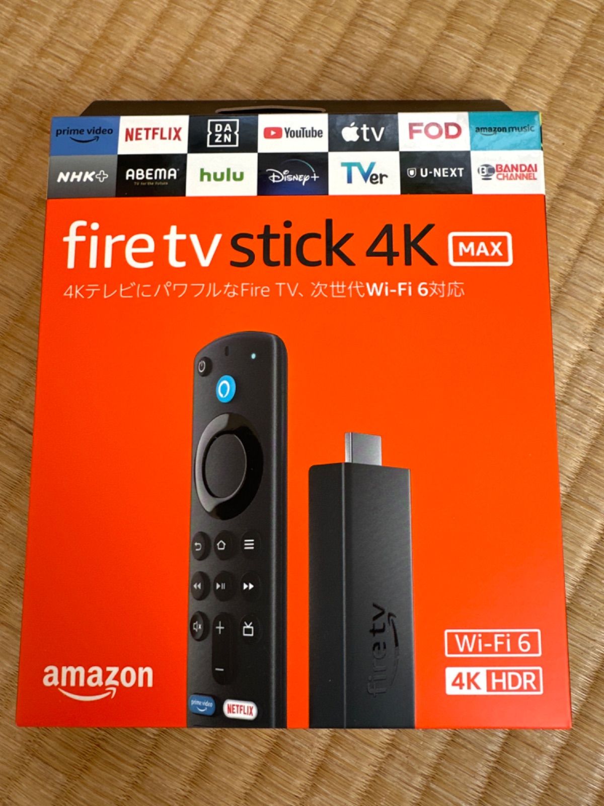 Amazon Fire TV Stick 4K Max 新品未使用 - Yネットストア - メルカリ