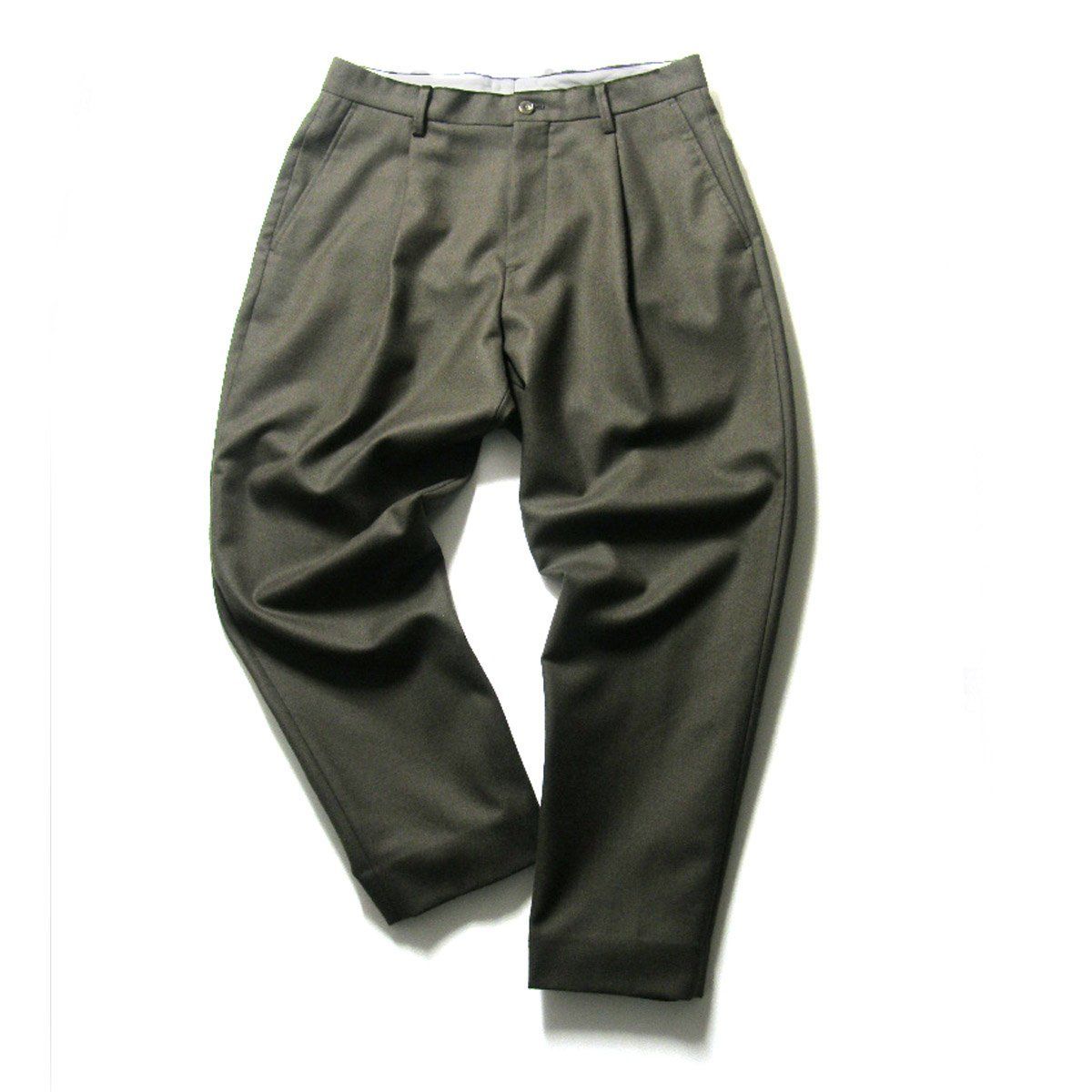 新品】 :colon / コロン パンツ 日本製 ウール フランネル 1アウト 