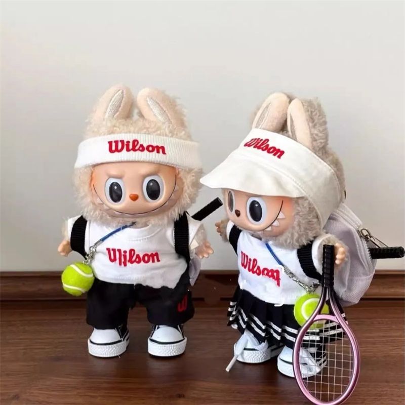 ペキっと！特別価格！ラブブLabubuカジュアルスタイルぬいぐるみ服 特別価格！ラブブLabubuカジュアルスタイルぬいぐるみ服