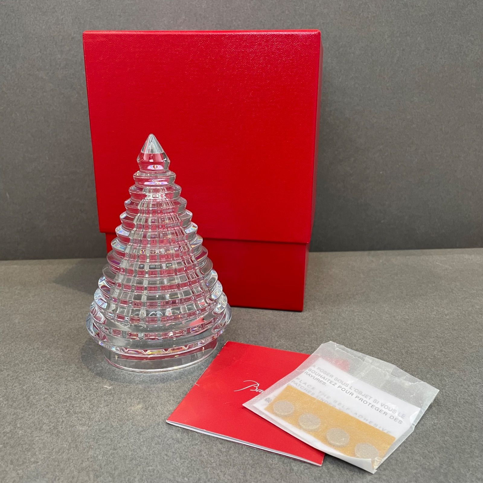送料無料 お 未使用 バカラ ノエル クリスマスツリー アイツリー クリスタル クリスマス