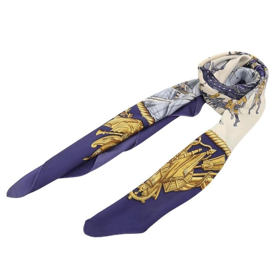 クリスチャンディオール超稀少トロッター総柄色違いダブルＤ柄大判シルクスカーフ クリスチャンディオール超稀少トロッター総柄色違いダブルD柄大判