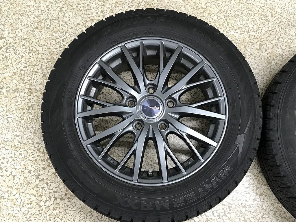 ◎フリード用セット 傷 少 15inc 6J 53 114.3 5H 深溝 DUNLOP 185 65R15 4本 即使用可 個人宅OK 検 GB5 GB6 GB7 GB8 ハイブリッド