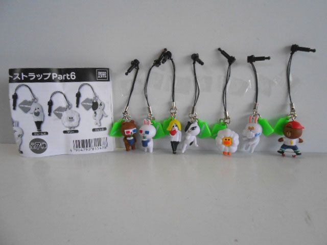♯Kri22IZラインLINEマスコットストラップ6全7種