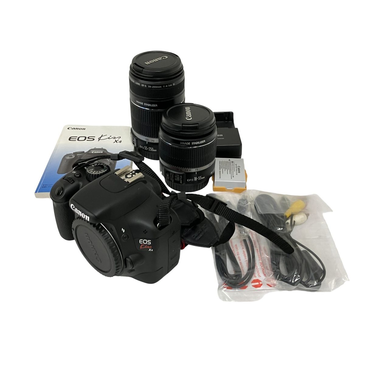 Canon EOS Kiss X4 ダブルズームキット EF-S18-55mm F3.5-5.6 IS