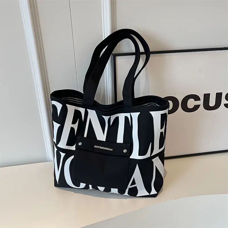 Gentlewoman レトロプリント キャンバス エコトートバッグ キャンバス・トートバッグ 