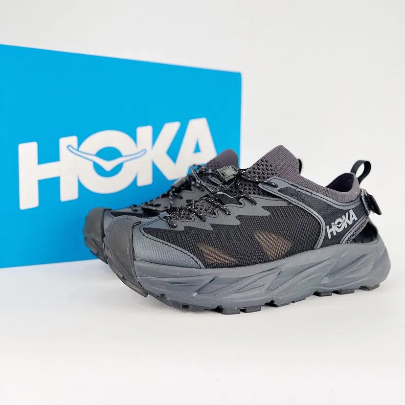 新品 未使用 HOKA ONE ONE HOPARA 2 Black ホカ ホパラ - メルカリ