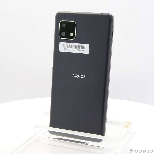 品〕 AQUOS sense4 basic 64GB ブラック A003SH 購入 Y!mobile【349】