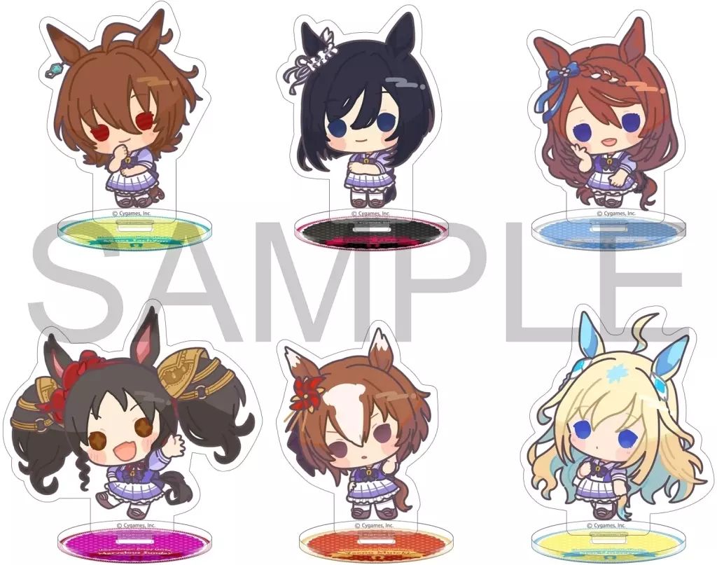 大引退】ウマ娘 KFCコラボ アクリルスタンドセット【レア品】 大引退