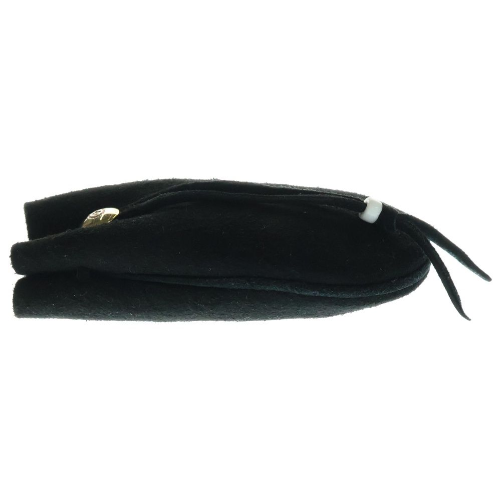 イーグル刻印コンチョ付き巾着ポーチM