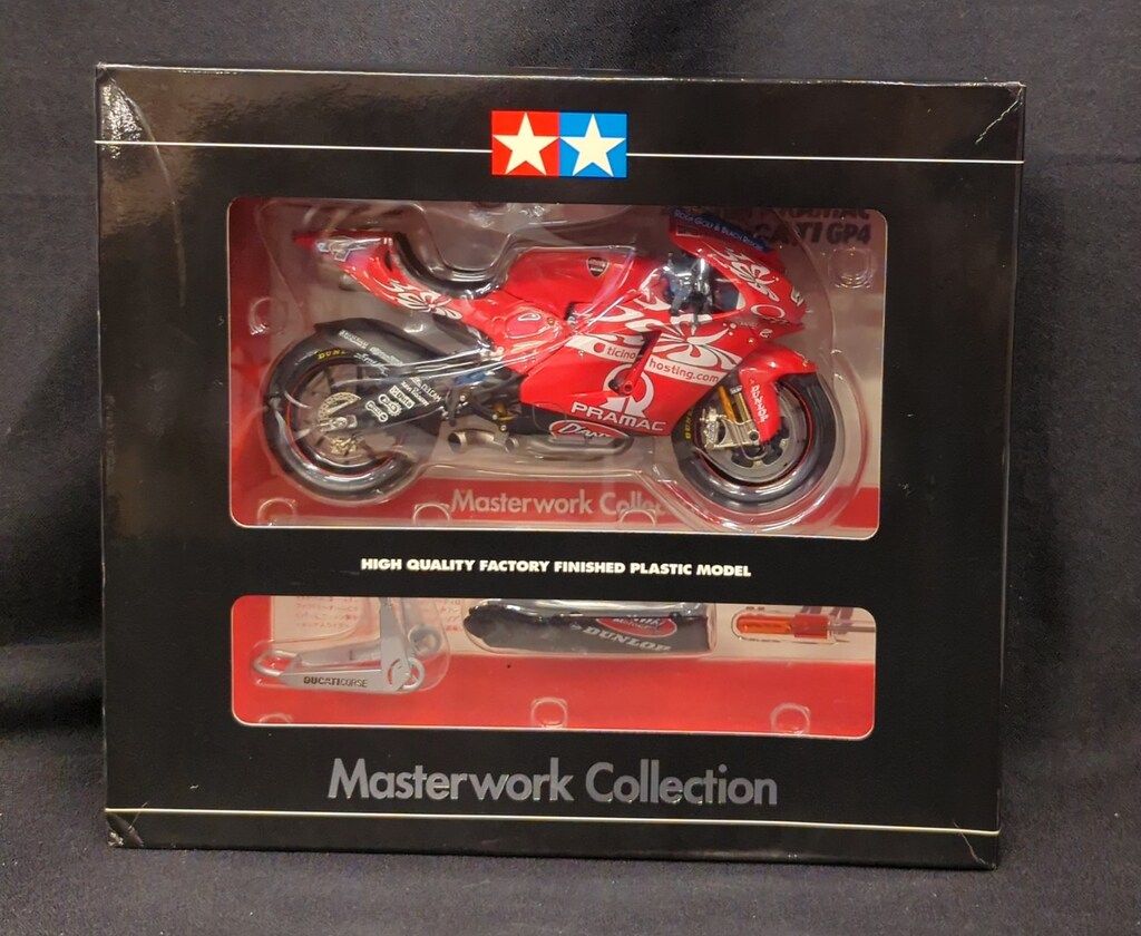 タミヤ 1/12 Masterwork Collection ダンティーン プラマックドゥガティGP4 21049