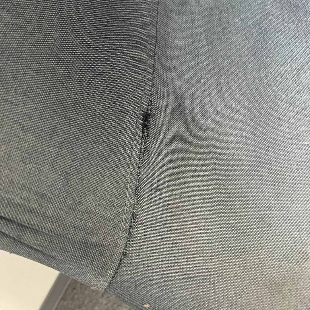 LOWYA アームシェルチェア グレー シェルチェア ファブリック 最高