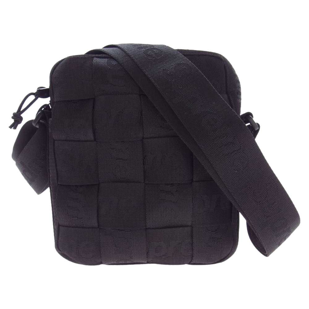 Supreme シュプリーム ショルダーバッグ 23SS Woven Shoulder Bag ショルダー バッグ ブラック系【中古】 - LIFE  - メルカリ
