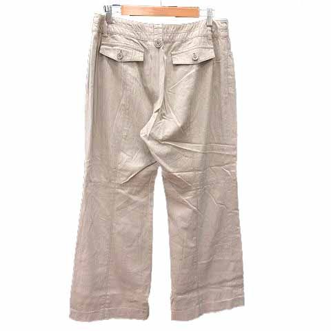 23区 オンワード樫山 ワイドパンツ スラックス 46 S ベージュ