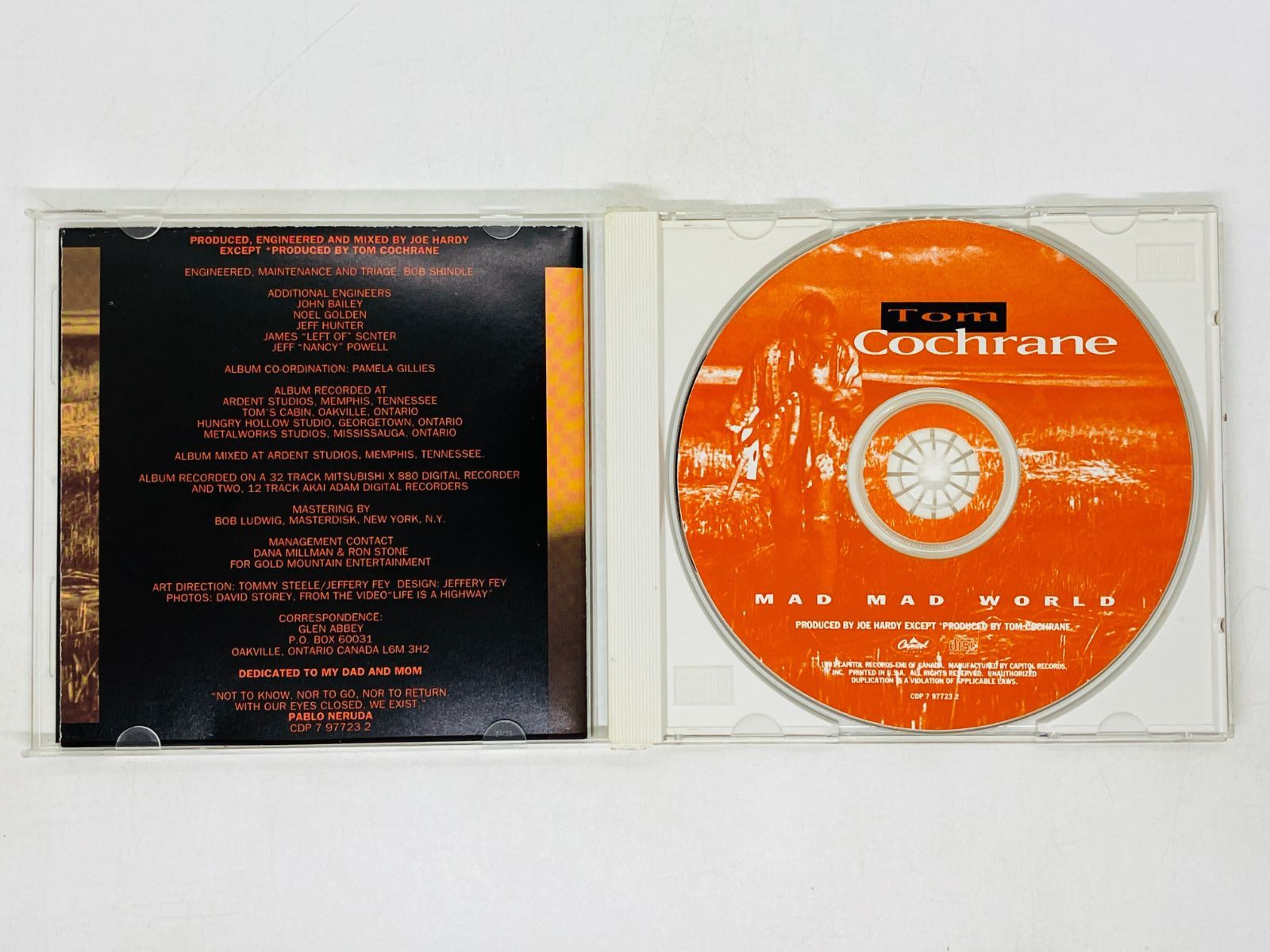 CD TOM COCHRANE MAD MAD WORLD / トムコクラン マッドマッドワールド 