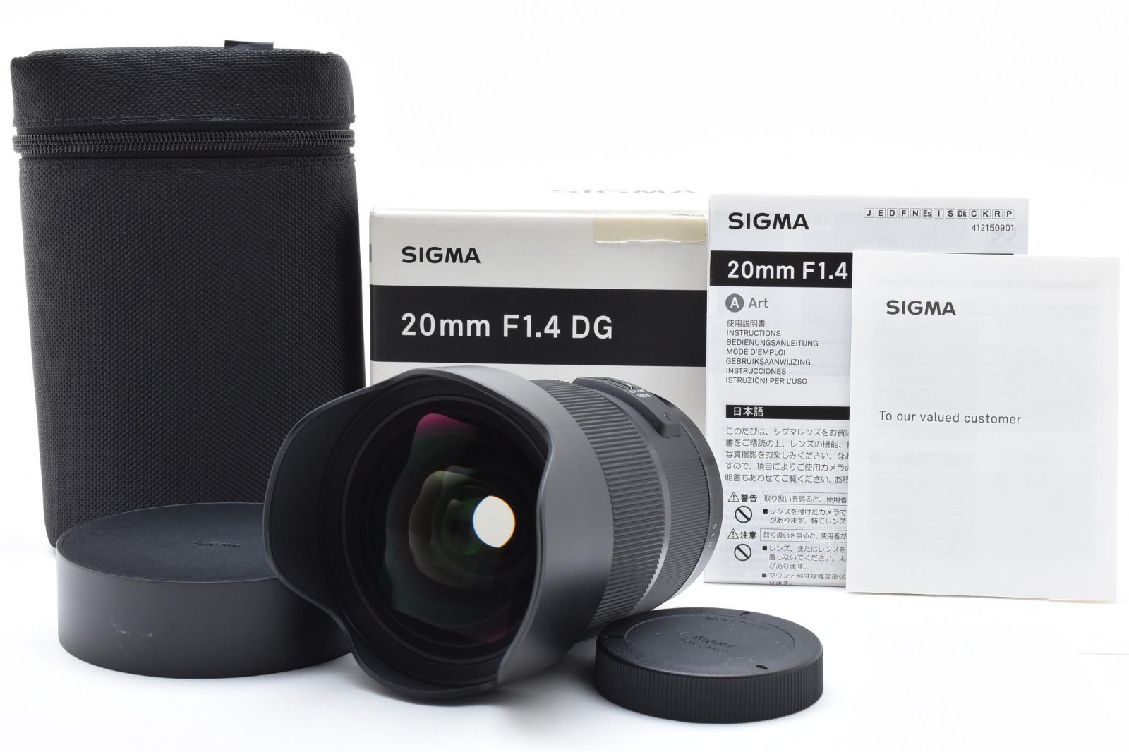 SIGMA 20mm F1.4 DG ART CANON EFレンズ おまけ付き SIGMA 20mm F1.4 DG HSM｜Art [キヤノン用]の出品 | ONE SCENE