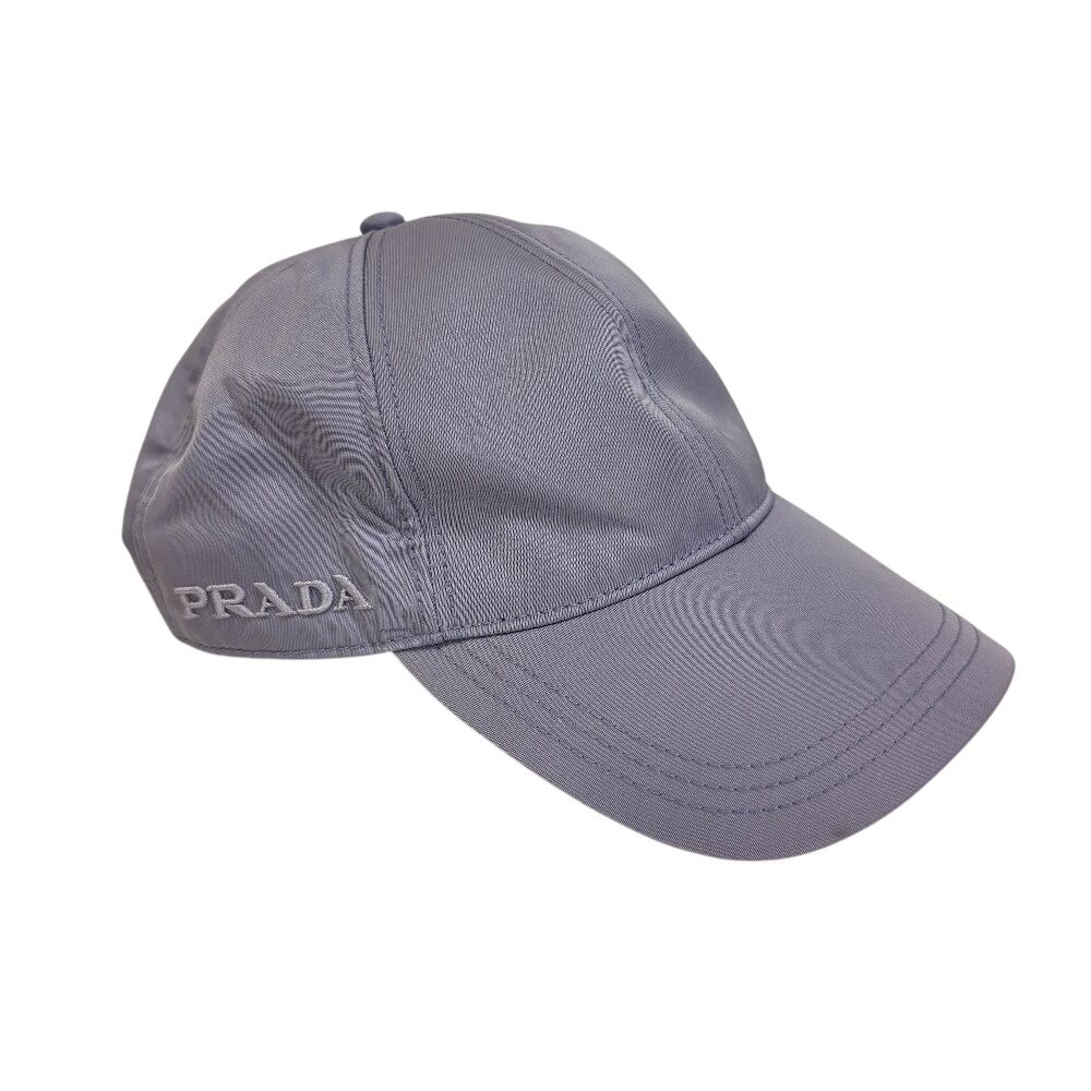 PRADAプラダ プラダロゴ キャップ パープル レディース - メルカリ