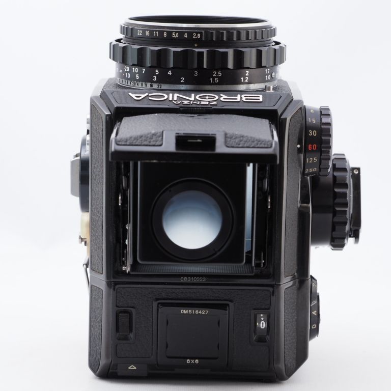 ZENZA BRONICA EC ZENZANON MC 80mm F2.8 by Carl Zeiss JENA DDR 中判