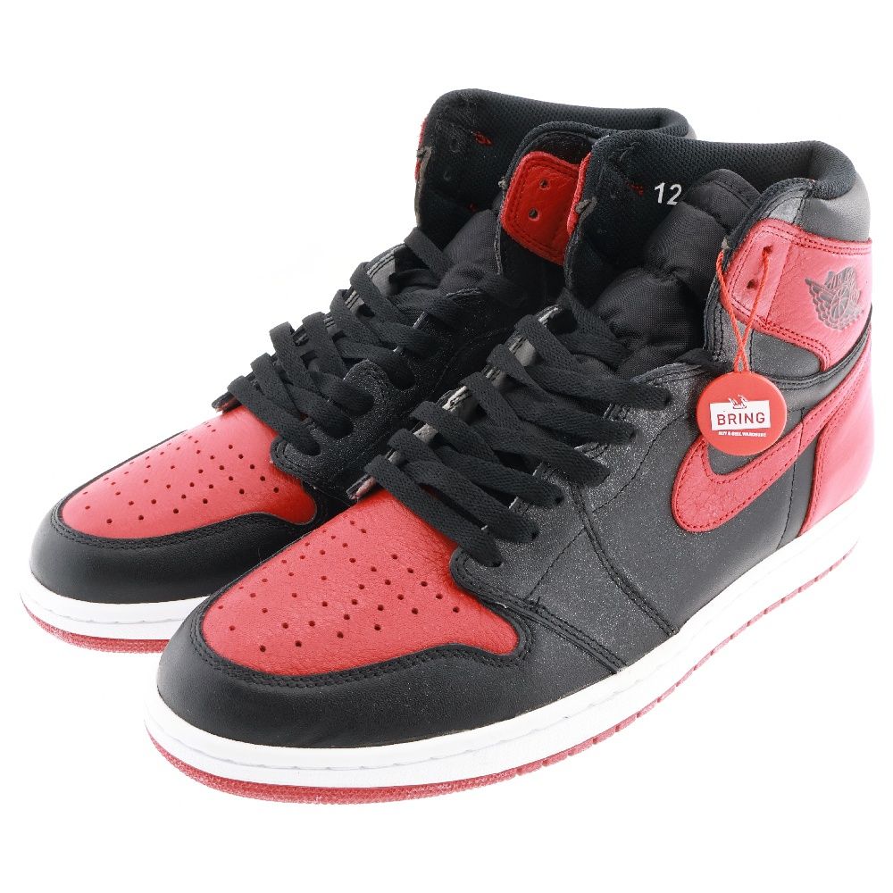 NIKE (ナイキ) 16年製 AIR JORDAN 1 RETRO HIGH OG BANNED BRED エア