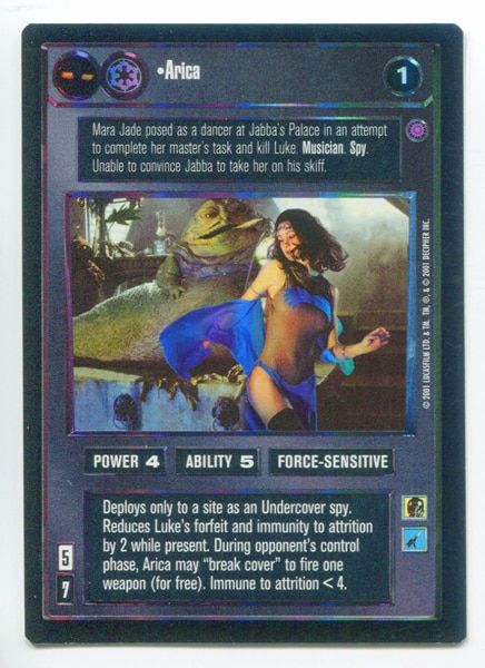 STAR WARS CCG Reflections III Dark Arica (Foil) SRF