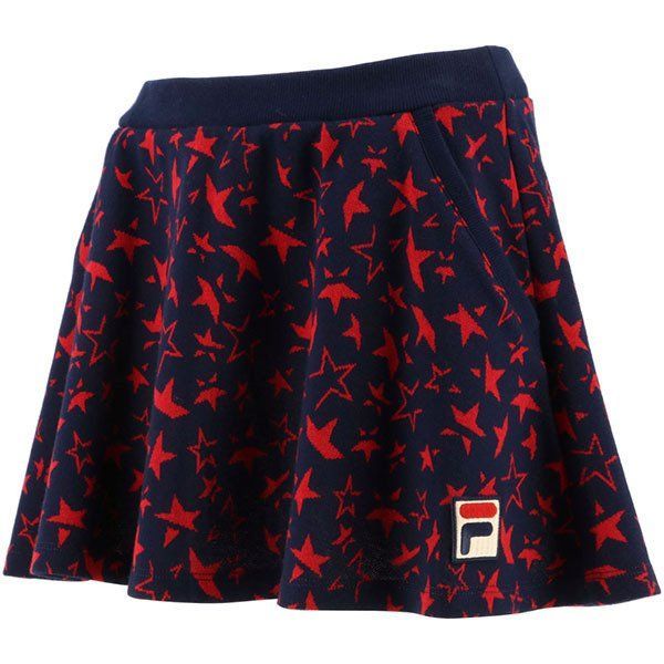 FILA フィラ テニス 秋冬 ウェア シャツ スコート 上下セット Mサイズ