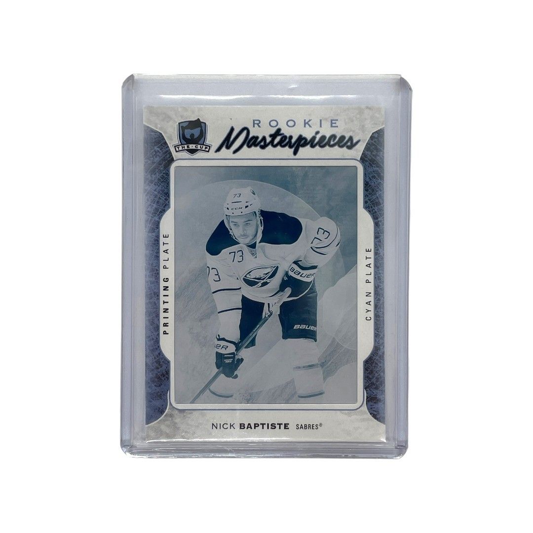 UPPER DECK NHLカード THE CUP PRINTING PLATE NICK BAPTISTE 1|1 IT1
