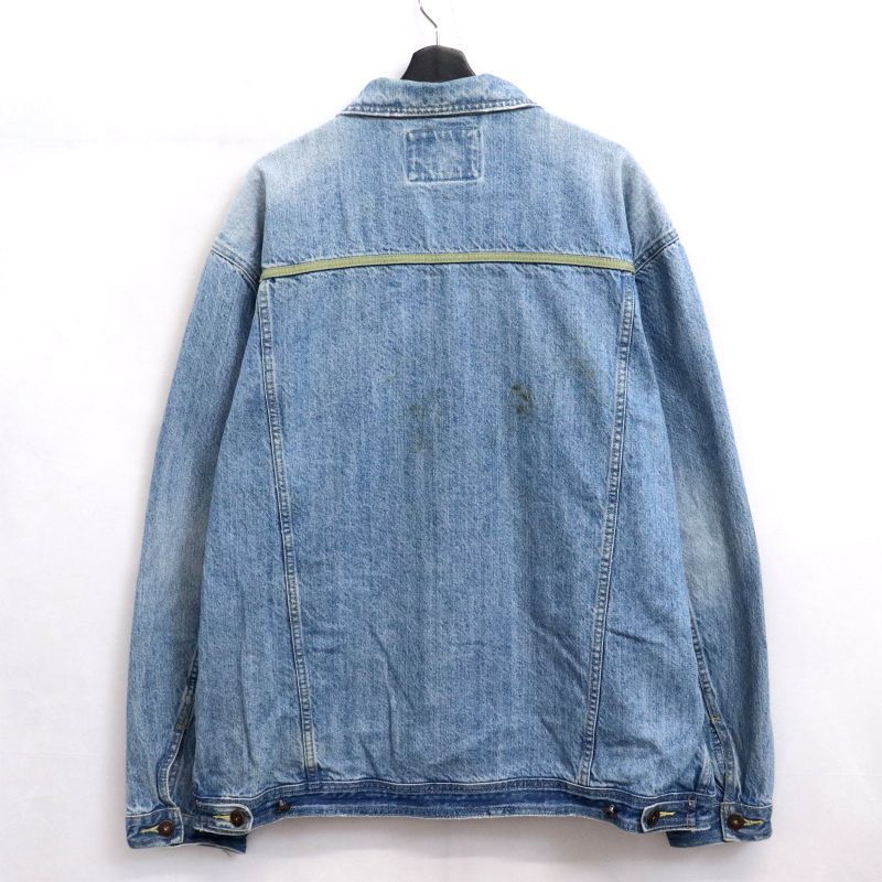 00s MARITHE + FRANCOIS GIRBAUD フルジップ デニムジャケット メンズ