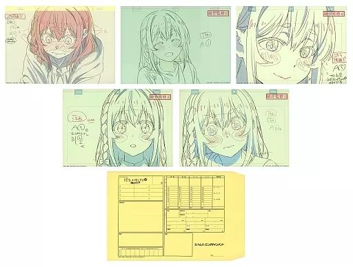 中古】原画イラストボード 付録付)彼女、お借りします展DIALOGUE 複製