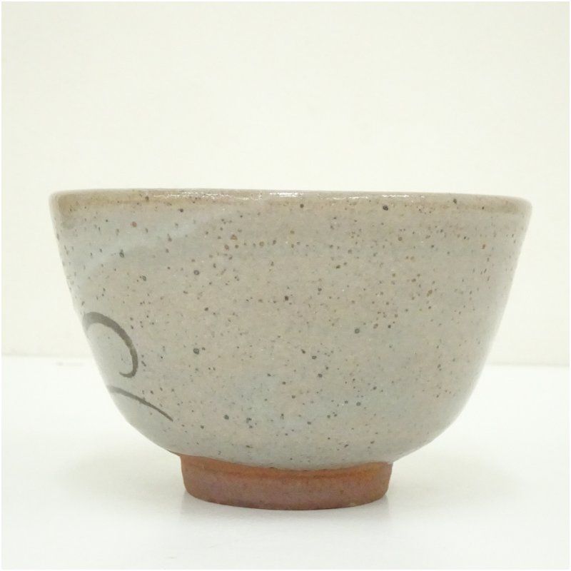 唐津焼 光来窯 松本俊光造 絵唐津茶碗（共箱） 茶道 抹茶 おしゃれ