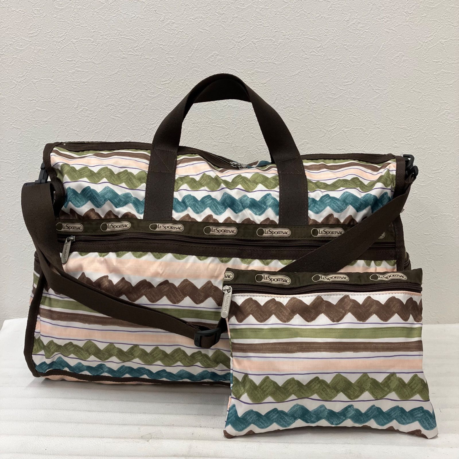 4744 LeSportsac レスポートサック ボストンバッグ 2way ラージ