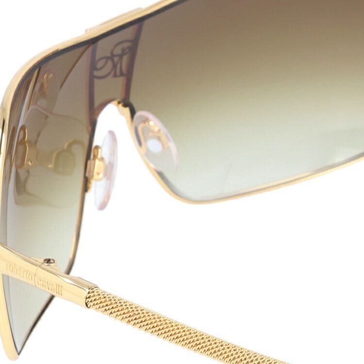 極美品 Roberto Cavalli レザー装飾 ティアドロップ サングラス roberto cavalli ロベルトカヴァリ Roberto Cavalli サングラス