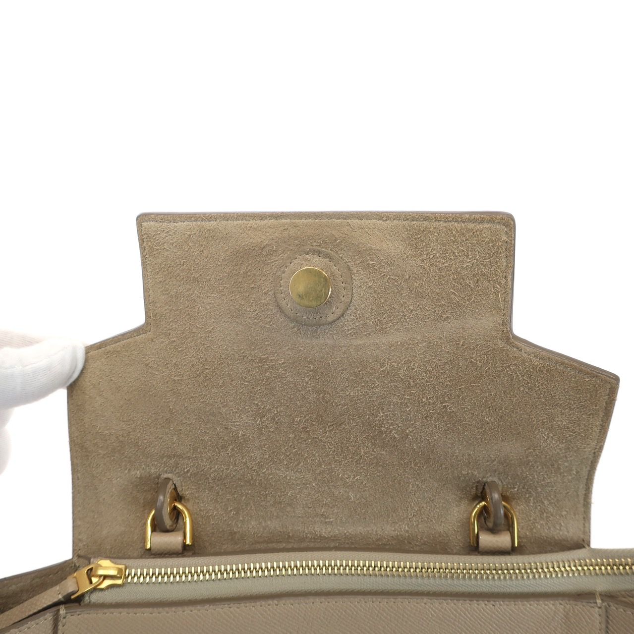 美品】CELINE セリーヌ ベルトバッグ マイクロ 180153ZVA.18LT 
