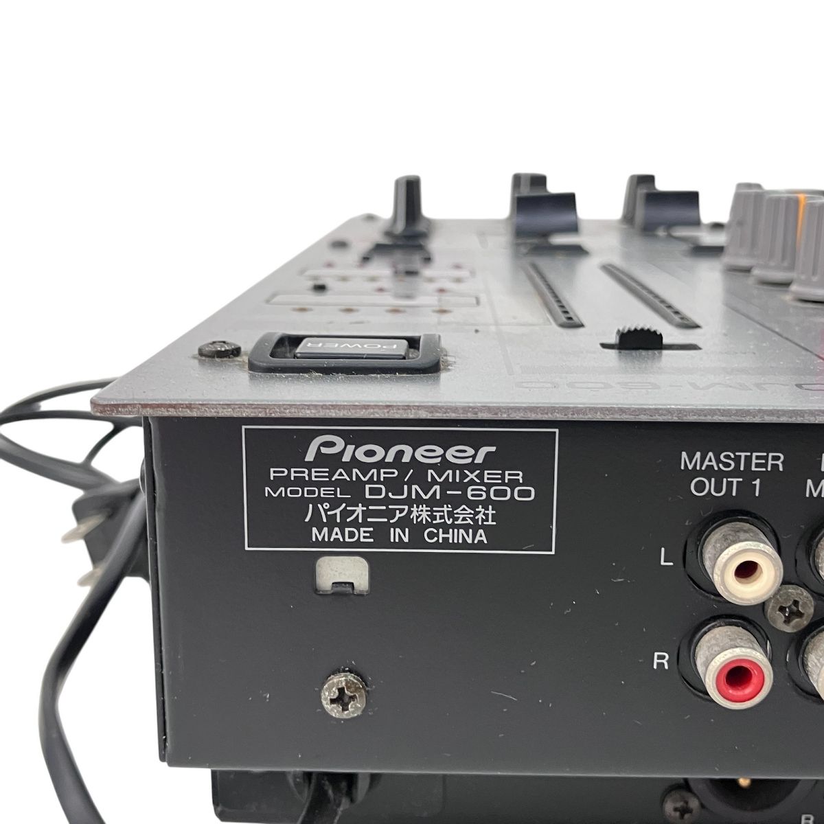 DJ機材 djm 600 pioneer dj mixer ディスコ／クラブ DJ用ミキサー「DJM−600」新発売 | 報道資料
