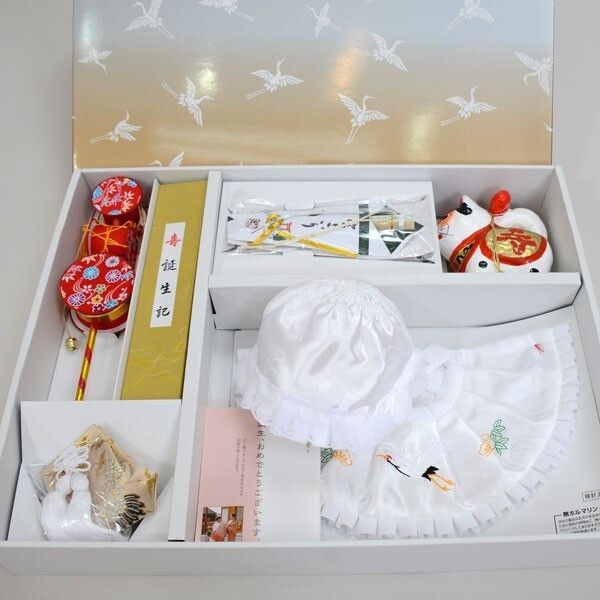 フードセット 10点セット 男児用 のしめ 産着 お宮参り着物 一つ身 NO230901-3