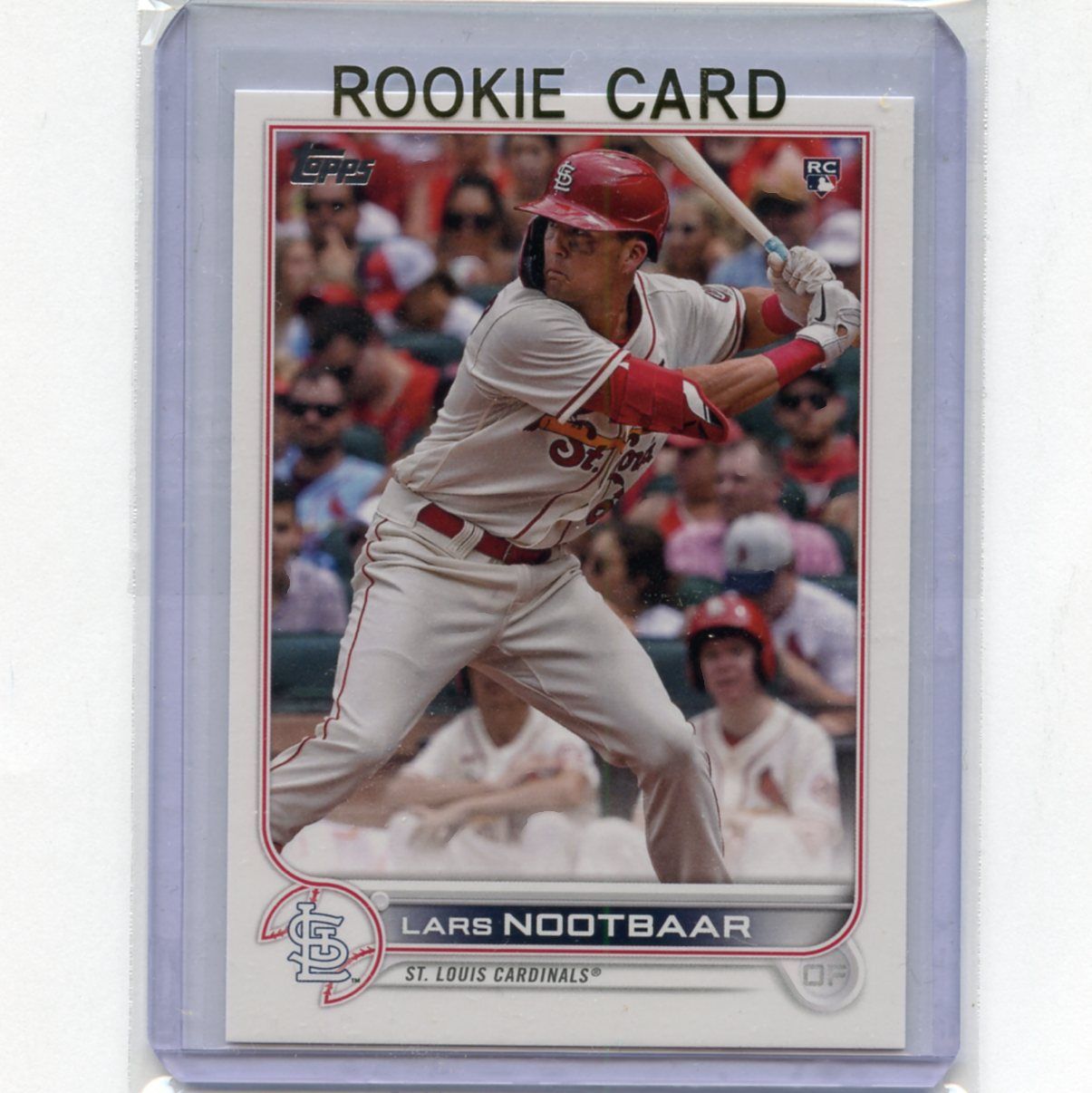 2022 Topps Baseball #58 Lars Nootbaar Rookie Card