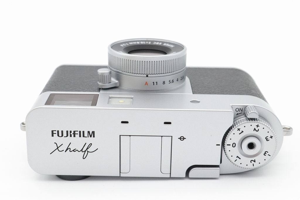 ほぼ新品】FUJIFILM X Half X-HF1 シルバー 【中古】【シャッター数