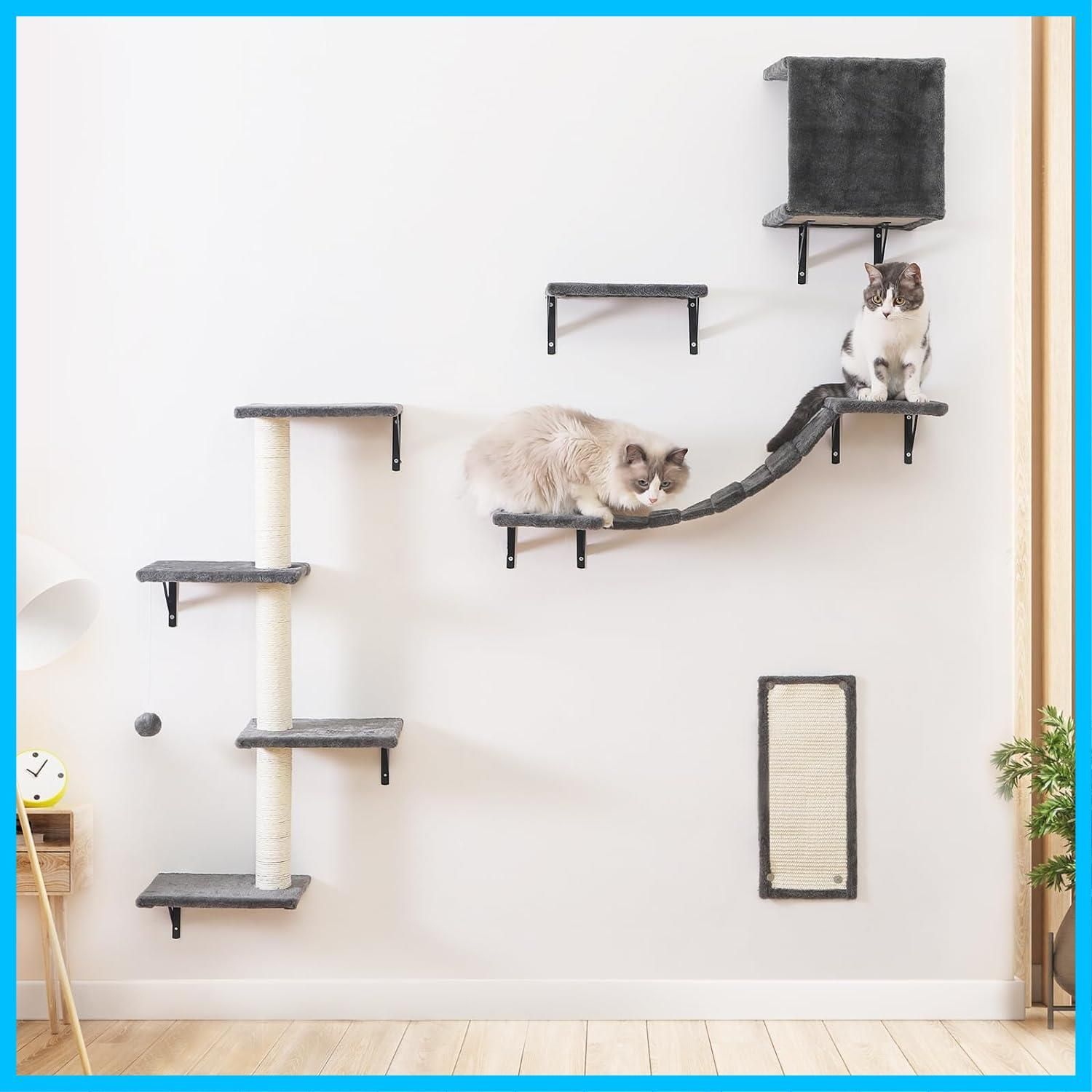 迅速】l キャットウォーク 5つセット 猫用 キャットステップ 迅速】l キャットウォーク 5つセット 猫用 キャットステップ