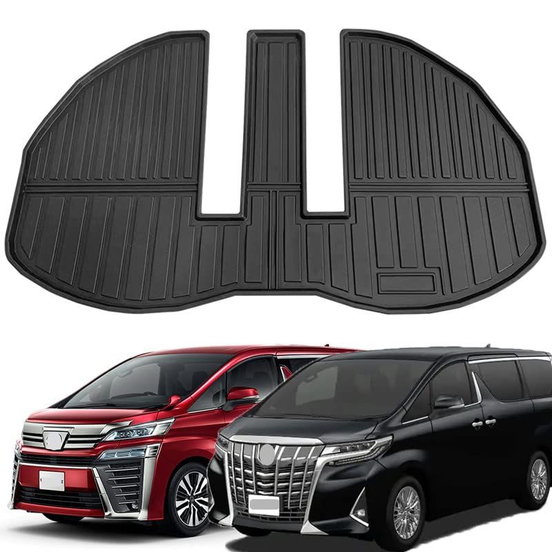 トヨタ との互換性あり ヴェルファイア/アルファード 30系 前期/後期 ラゲッジマット トランクマット 3Dカーマット 3Dフロアマット 立体カーマット TPE材質 耐汚れ 抗菌効果 防水 滑り防止 カ