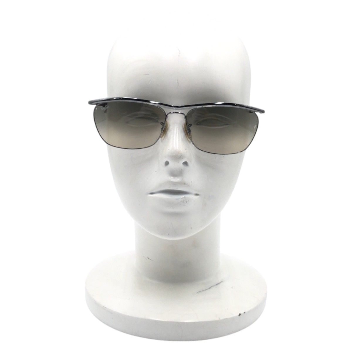 Ray-Ban レイバン OLYMPIAN DELUXE シルバー グレ メタル RB3619 