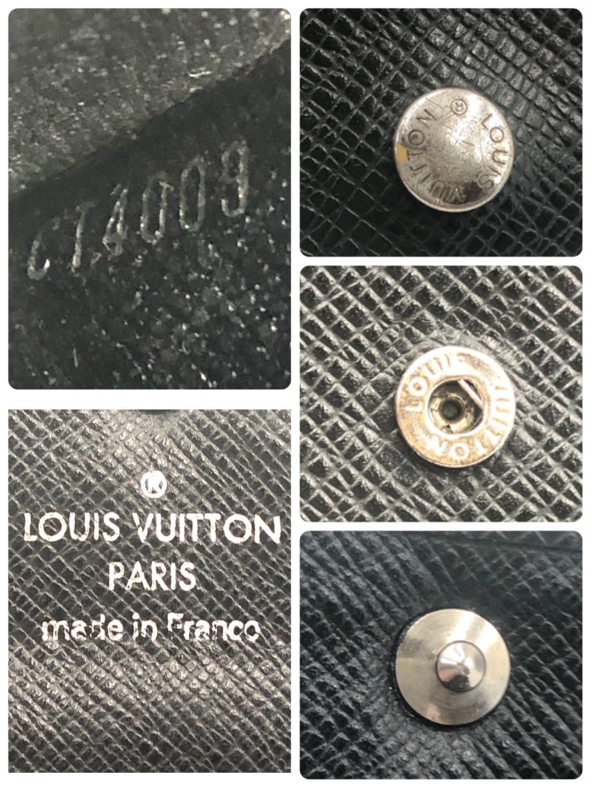 LOUIS VUITTON ルイヴィトン タイガ アルドワーズ ポルトモネ セルゲイ