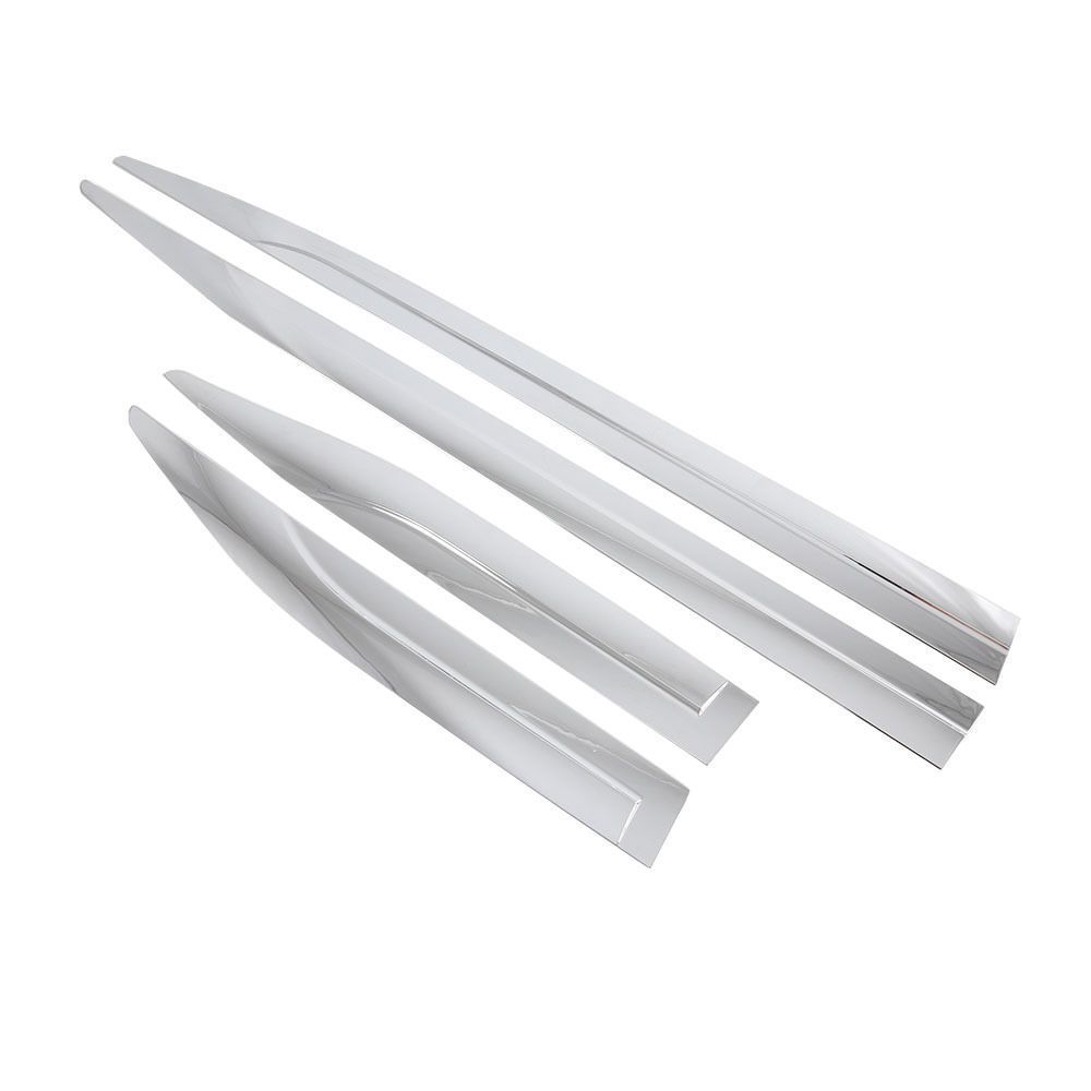 パジェロスポーツ 20系 サイドドアモール サイドスカートガーニッシュ メッキ カーボン調 外装 ドレスアップ モールカバー カスタ FFCRYSTALESIA_COM