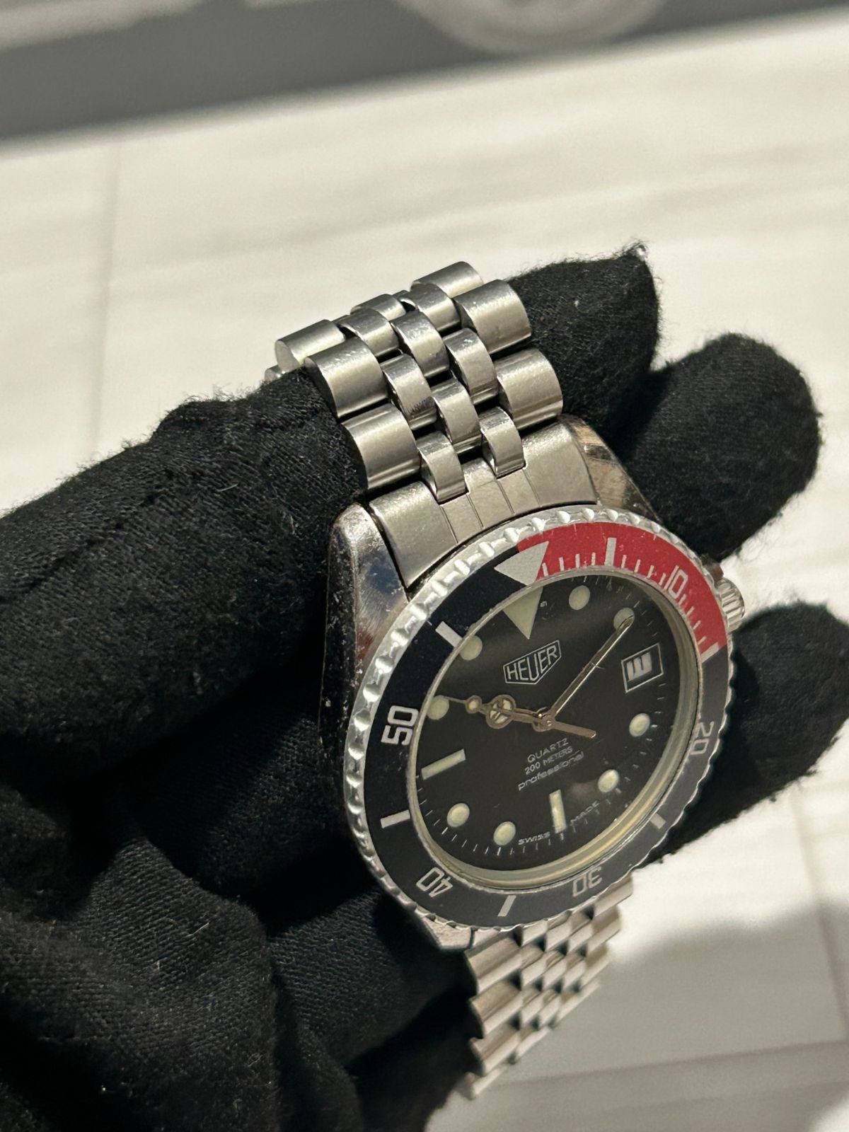 キ*☆様 レアTAG HEUER 腕時計PROFESSIONAL ボーイズ 97 Tag heuer 37mm professional 1000 980.053 タグホイヤー