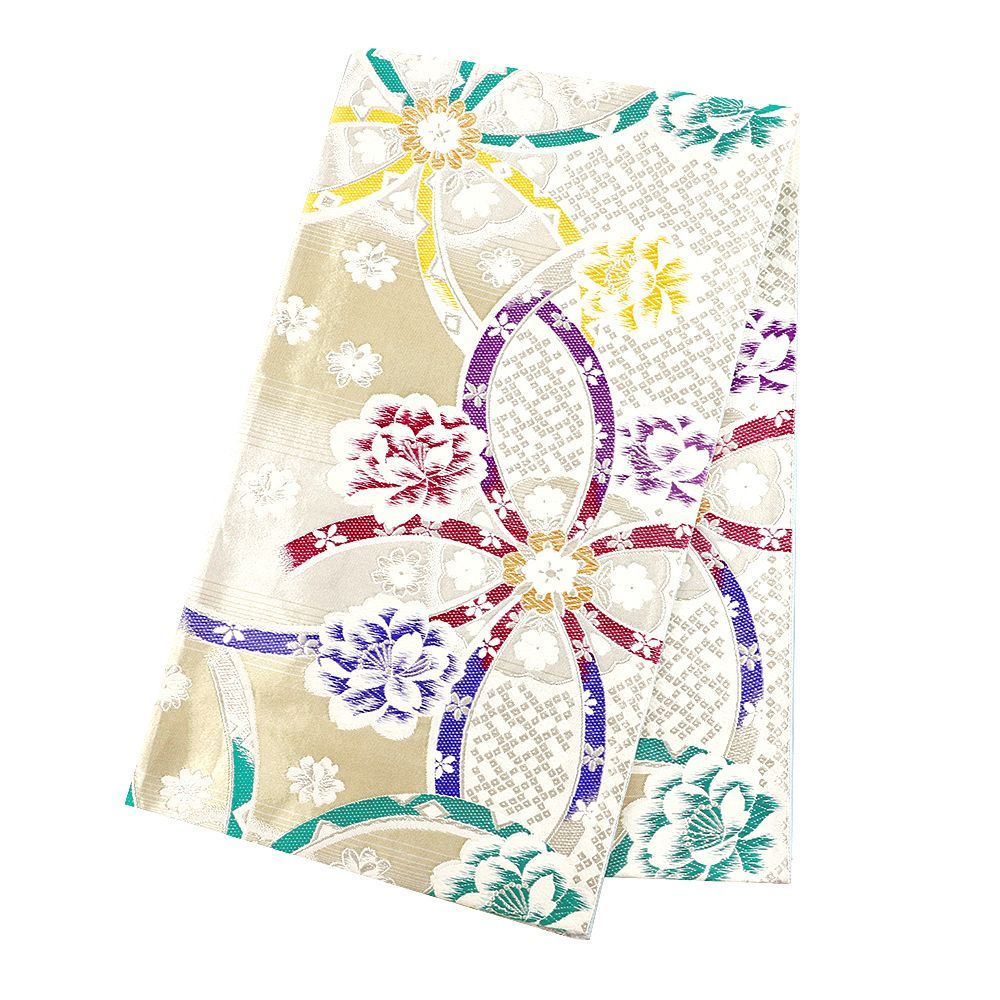 古布大正期 鶴と亀暖簾 のれん 本藍染 フェード感が素敵 純和