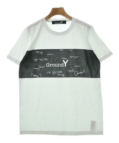 Ground Y グラウンド ワイ Tシャツ・カットソー 3(M位) 白 | www