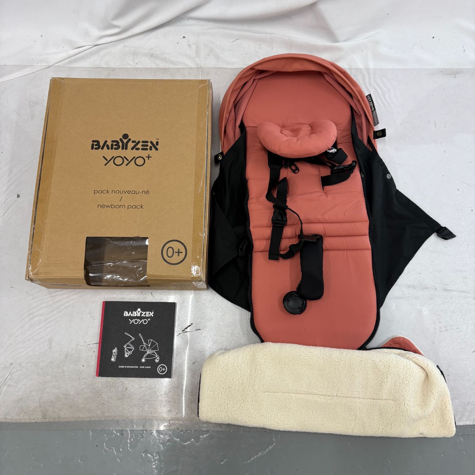 【美品】Yoyo 0＋ カラーパック ピンク ジンジャー ベビーゼンヨーヨー 0+ ジンジャー カラーパック ピンクオレンジ