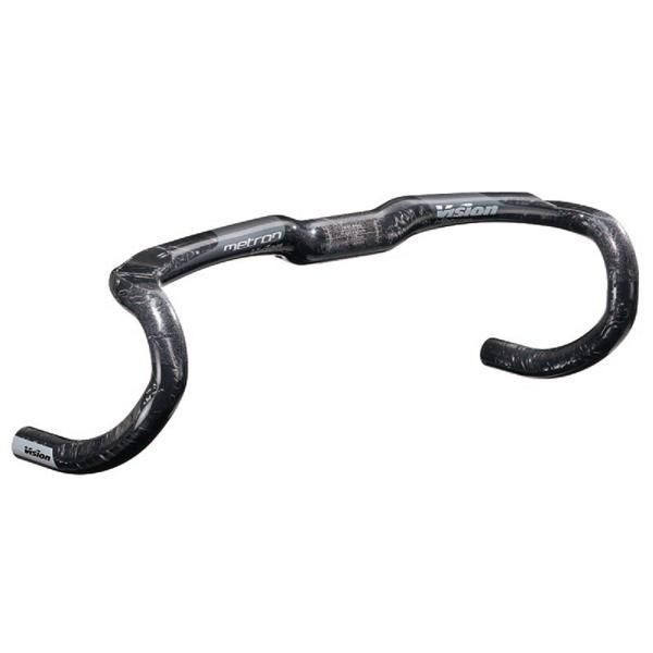 VISION ヴィジョン エアロハンドルバー METRON 4D コンパクトハンドル ACR グレー 420+10mm